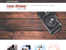 Tablet Screenshot of laserstreammedia.com